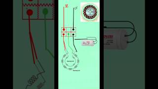 Celling Fan coil winding diagram iti shortsviral shortvideo youtubeshort [upl. by Attenoj]