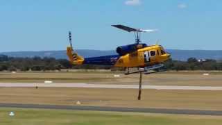 Helitac 676 amp 671 Jandakot airport bell 214 [upl. by Landmeier]