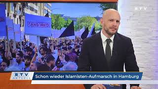 Schon wieder IslamistenAufmarsch in Hamburg [upl. by Ellesor]