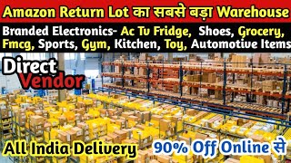 90 Off Amazon Flipkart Return Lot Delhi Electronics items Surplus Solution High Profit Business [upl. by Ahsemit667]