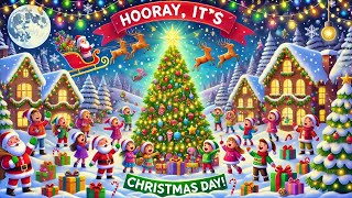 Christmas Day Song  Nursery Rhymes amp Kids Songs peekaboozone [upl. by Nonek]