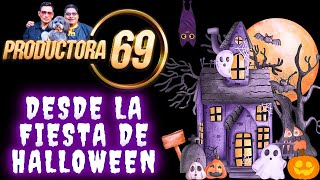 🎃EN VIVO DESDE LA FIESTA DE PRODUCTORA 69🎃DELIA ADRIÁN Y ATURITO DE PAPARAZZI🤣BUSCANDO DISFRACES [upl. by Gillian567]