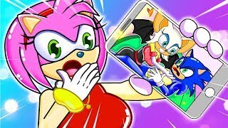 ANIMATION Sonic Fall in love Rouge the Bat  Sad Love Story But Happy Ending  Venus Cartoon [upl. by Lurie]