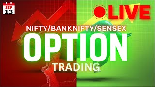 Live Options Trading Nifty amp Bank nifty With Simple Price Action  13 Sep 2024 livetrading [upl. by Uwton992]