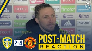 “We have to stay positive”  Luke Ayling  Leeds United 24 Man Utd  Premier League [upl. by Chappelka]