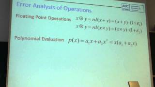 Lec 131 Numerische Mathematik Relativer und absoluter Fehler 2014 01 08 MI [upl. by Terbecki100]