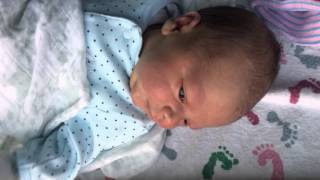 NEWBORN BABY BOY  1 DAY OLD  PART 2 [upl. by Akina]