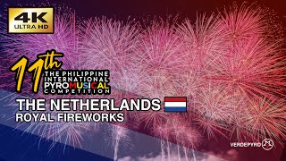 11th Philippine International Pyromusical Competition 2024  🇳🇱 Team Netherlands  Royal Fireworks [upl. by Einttirb]