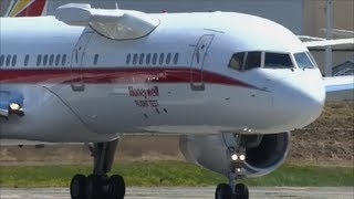 HONEYWELL Boeing 757 With Deform Wing N757HW [upl. by Tiebout]