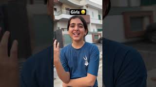 Boys VS Girls 😅😂 Part3 shorts funny youtubeshorts [upl. by Nnyliak268]