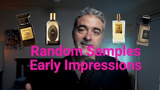 Random Perfume Sample  Impressions [upl. by Ritch83]