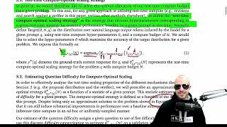 Scaling LLM TestTime Compute Optimally can be More Effective than Scaling Model Parameters Paper [upl. by Deacon]