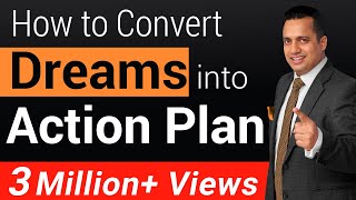 How To Convert Dreams Into Action Plan  Motivational Video For Students  Dr Vivek Bindra [upl. by Teilo684]