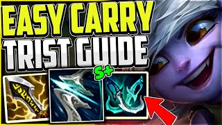 How to Play Tristana ADC for Beginners amp CARRY  Best BuildRunes SEASON 13 Tristana Guide [upl. by Ashby]