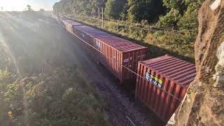 66158 pulls away from Quintinshill Loops with a SeaforthMossend train 18924 [upl. by Eanram]