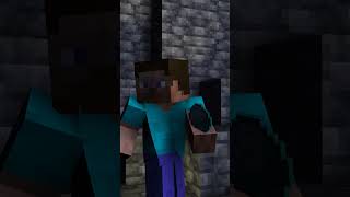 Mining Diamonds minecraft animation diamond diamonds mining steve villager [upl. by Lorollas18]