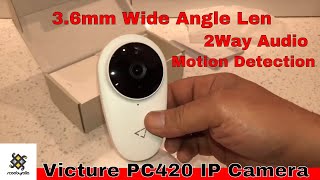 Victure PC420 IP Camera Unboxing [upl. by Atkinson110]