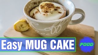 foodporn 50 SECONDS MUG CAKE │HOMEMADE RECIPE│Zdravý recept Koláčik v šálke [upl. by Owena]