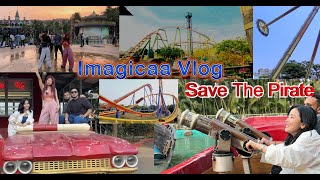 Imagicaa Theme Park Rides Khopoli  Imagicaa adventure  Imagicaa vlog  Arunachal Girls In Imagicaa [upl. by Yemerej]