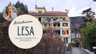 NUOVO PROGETTO  Ristrutturo un appartamento vista lago a Lesa  Ep 5 [upl. by Jann]