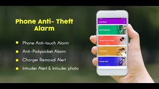 Don’t touch my phone Phone Antitheft Alarm [upl. by Luben]