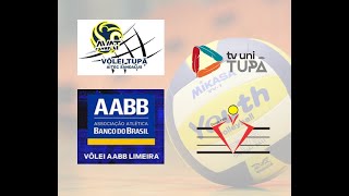 VÃ´lei Masculino Adulto AVAT TupÃ£ x AABB Limeira  Campeonato Estadual da APV [upl. by Airdnola]