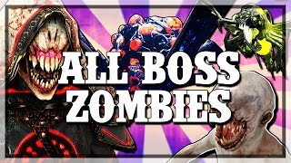 ALL CALL OF DUTY ZOMBIE BOSSES WAWBO1BO2BO3 [upl. by Sivartal706]