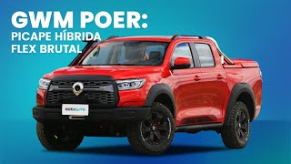 GWM Poer será PICAPE HÍBRIDA FLEX BRUTAL de até 300 cv [upl. by Sivat651]