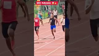 200 meter race cgpolice policebharti trending sscphysical army runing [upl. by Zelazny]