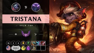 Tristana Top vs Kassadin  NA Master Patch 149 [upl. by Attayek]