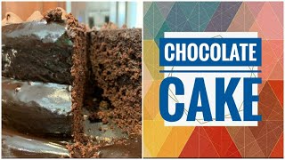 CHOCOLATE CAKE RECIPE  CLASSIC CHOCOLATE GÂTEAU  CHOCOLATE CAKE SECRET INGREDIENT IN MY DINING [upl. by Atalante]