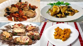 4 Ricetta Facili e Veloci per la Cena Ricette Facili Veloci e Gustosissime [upl. by Fidelio819]