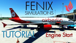 Fenix A320 Tutorial Komplettflug von Zürich nach Leipzig  Teil 2 Triebwerksstart und Taxi [upl. by Scrivenor520]