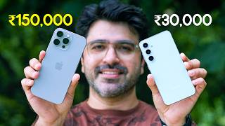 iPhone 16 Pro Max vs ₹30000 Smartphone CAMERA COMPARISON  Find the Difference [upl. by Yreffoeg]