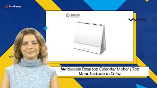 Wholesale Desktop Calendar Maker  Top Manufacturer in China [upl. by Beitris]