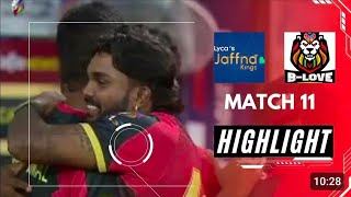 KANDY FALCONS VS JAFFNA KINGS HIGHLIGHTS  11  KAF VS JAF Lanka Premier League 2024watchme [upl. by Watt493]