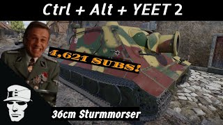 War Thunder Sturmtiger Control Alt Yeet [upl. by Alusru976]