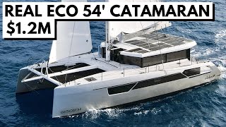 WINDELO 54 YACHTING CATAMARAN Electric Hydro Solar Silent Hybrid Performance Yacht Tour [upl. by Ettelegna558]