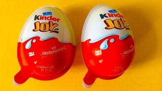 2 Kinder Joy Unboxing [upl. by Aisinoid414]