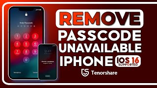 🔥 iPhone Unavailable  Unlock Any iPhone 2023  New Guide  Tenorshare 4uKey [upl. by Roswald]