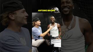 Antonio Brown FORGOT He Was In The NFL🤦‍♂️ shorts [upl. by Nevanod]