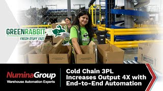 Cold Chain 3PL Increases Order Output by 4X with Numina’s EndtoEnd Warehouse Automation Solution [upl. by Magbie]