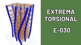 Irregularidad Torsional Extrema  E030 [upl. by Anires]