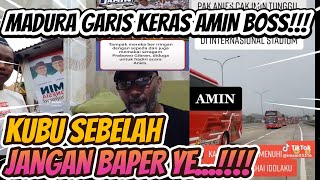 VIRAL  SEBELAH JANGAN BAPER YE  MADURA NIH BOSS  PENDUKUNG GARIS KERAS AMIN [upl. by Theola464]