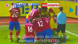 Costa Rica vs Honduras  Clasificación al Mundial  ESPN TELETICA REPRETEL y TVC de Honduras [upl. by Okia]