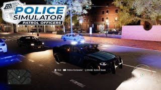 POLICE SIMULATOR PATROL OFFICER PS5 A NIGHT SHIFT WIYH OFFICER SAELI [upl. by Foote]