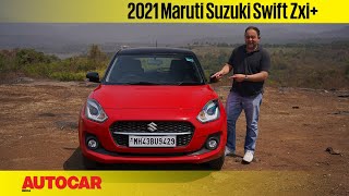 2021 Maruti Suzuki Swift review  Better Performance I Autocar India [upl. by Chally]