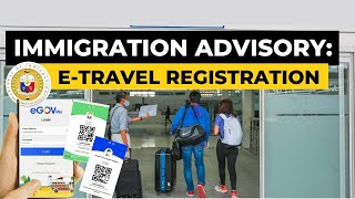 IMMIGRATION ADVISORY TRAVELERS STILL NEED TO REGISTER HERE  MODERNIZATION PROJECTS [upl. by Albie154]