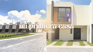 MI PRIMERA CASA EN MÉXICO🌤️🏠 Mini Recorrido por la casa modelo ⋆˚✧ VLOG 06 𖥔˚ [upl. by Elyrad848]