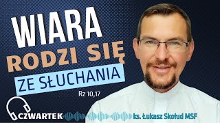 EWANGELIA NA DZIŚ  130624czw  Mt 5 2026  ks Łukasz Skołud MSF wiararodzisięzesłuchania [upl. by Anaihs]